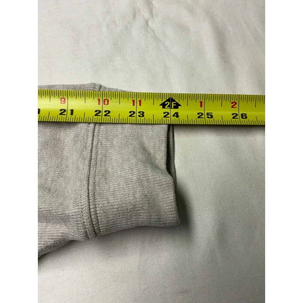 Polo Ralph Lauren‎ Mens XL Quarter Zip Pullover Sweater Heather Gray Cotton Pony